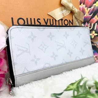 ルイヴィトン(LOUIS VUITTON)の超極美品 IC内蔵 ルイヴィトン タイガラマ ジッピーウォレット ヴェルティカル(長財布)