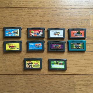 GBA ゲームボーイアドバンス　ジャンクソフト10点(携帯用ゲームソフト)