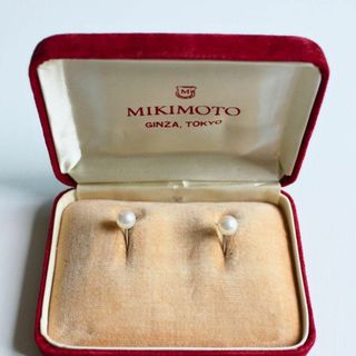 ミキモト(MIKIMOTO)のMIKIMOTO ミキモト 1粒パールイヤリング(イヤリング)