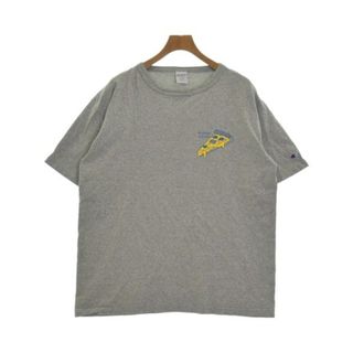 チャンピオン(Champion)のCHAMPION チャンピオン Tシャツ・カットソー XL グレー 【古着】【中古】(Tシャツ/カットソー(半袖/袖なし))