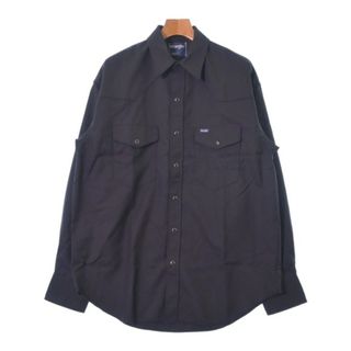 Wrangler ラングラー カジュアルシャツ L 黒 【古着】【中古】