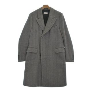 ドリスヴァンノッテン(DRIES VAN NOTEN)のDRIES VAN NOTEN コート（その他） M 黒x白(ヘリンボーン) 【古着】【中古】(その他)