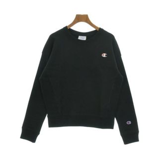 チャンピオン(Champion)のCHAMPION チャンピオン スウェット L 黒 【古着】【中古】(トレーナー/スウェット)