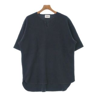 blurhmsROOTSTOCK Tシャツ・カットソー 2(M位) 紺 【古着】【中古】(Tシャツ/カットソー(半袖/袖なし))