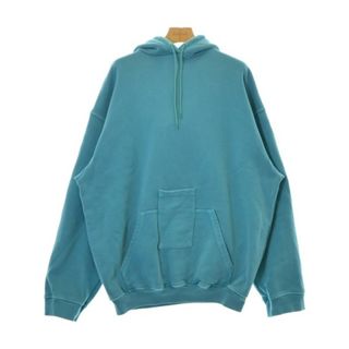 バレンシアガ(Balenciaga)のBALENCIAGA バレンシアガ パーカー XS 青緑系 【古着】【中古】(パーカー)