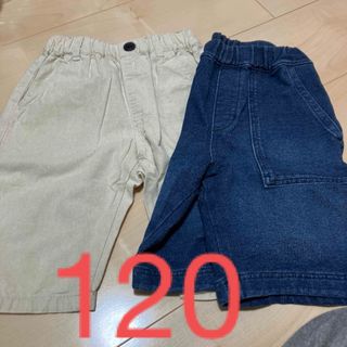 ユニクロ(UNIQLO)の120 ハーフパンツ(パンツ/スパッツ)