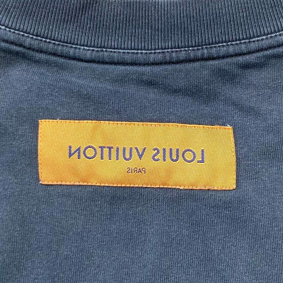 極美品】LOUIS VUITTON Tシャツ インサイドアウト バックロゴ 極美品】LOUIS VUITTON Tシャツ インサイドアウト バックロゴ
