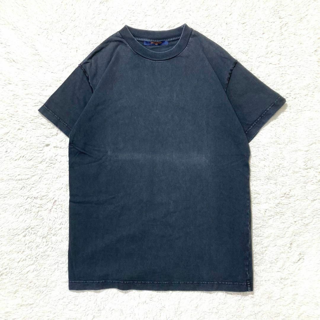 極美品】LOUIS VUITTON Tシャツ インサイドアウト バックロゴ 極美品】LOUIS VUITTON Tシャツ インサイドアウト バックロゴ