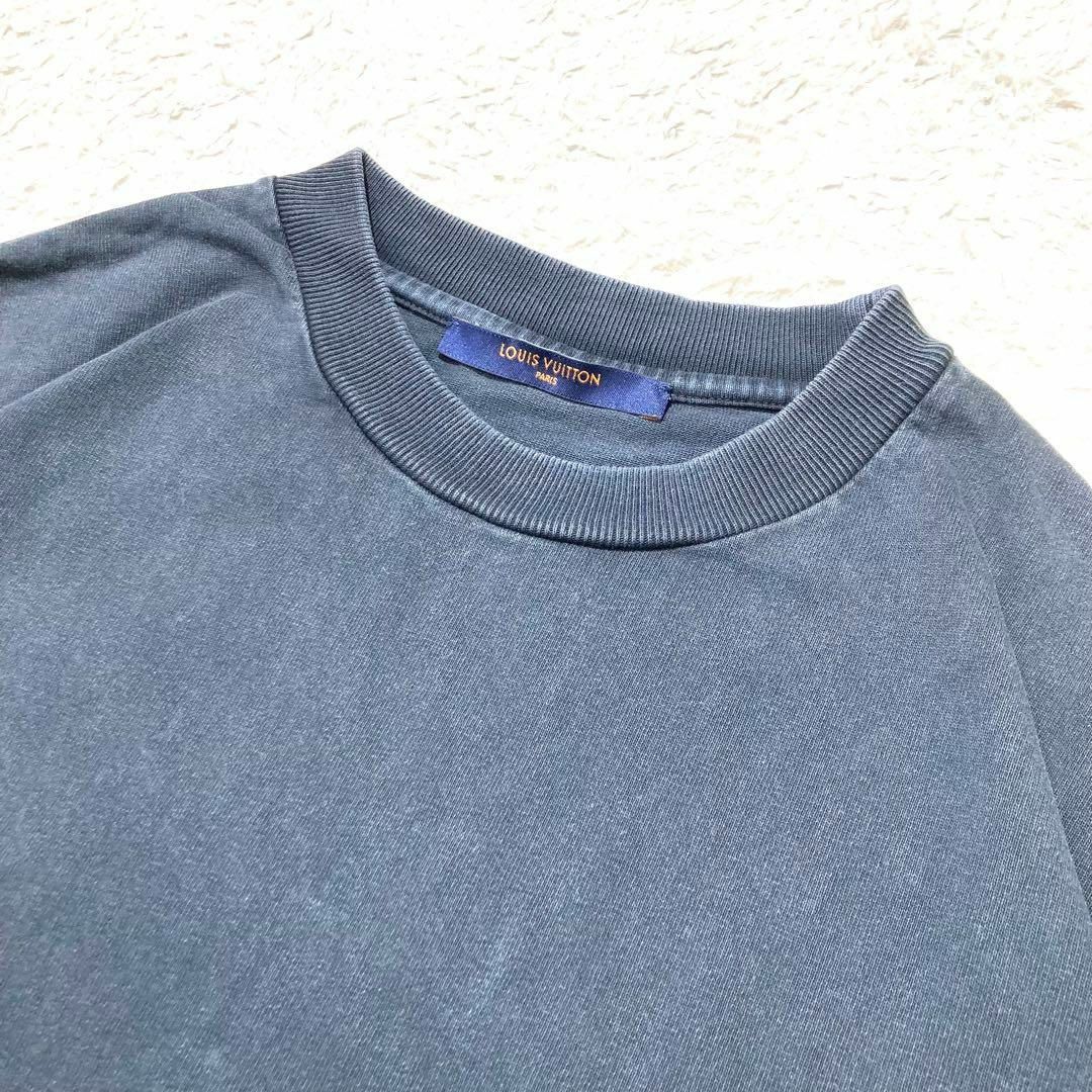 極美品】LOUIS VUITTON Tシャツ インサイドアウト バックロゴ 極美品】LOUIS VUITTON Tシャツ インサイドアウト バックロゴ