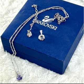 SWAROVSKI - スワロフスキー　ひとつぶペンダント　ペンダントトップ　2個セット