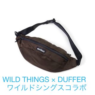 WILDTHINGS - WILD THINGS × DUFFER  ワイルドシングスコラボ　ボディバッグ