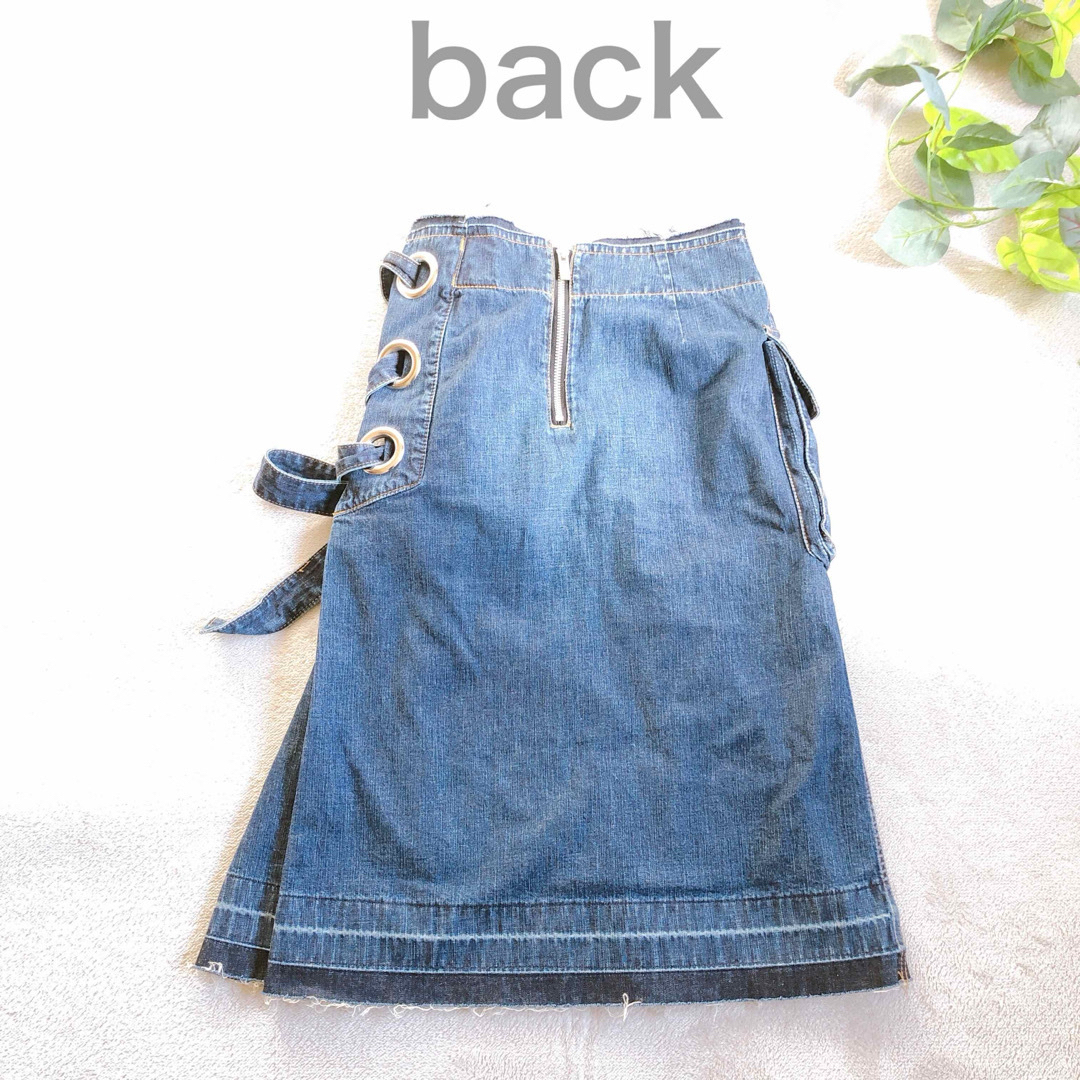 ◆関税込◆＊sacai＊デニム レイヤード サイドスリット スカート ◇関税込◇＊sacai＊デニム レイヤード サイドスリット スカート