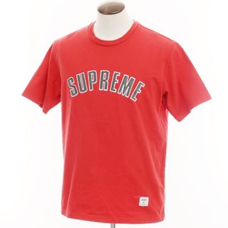 シュプリーム(Supreme)の【中古】シュプリーム Supreme 2018年秋冬 Printed Arc S/S Top 半袖Ｔシャツ レッド【サイズL】【メンズ】(Tシャツ/カットソー(半袖/袖なし))