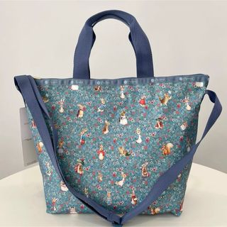 レスポートサック(LeSportsac)の新品　レスポートサック　ピーターラビットトートバッグ　ショルダーバッグ　2WAY(トートバッグ)