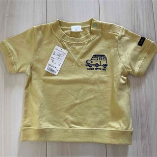 アカチャンホンポ(アカチャンホンポ)の【未使用】80サイズ　Tシャツ リブ付き 半袖(トレーナー)