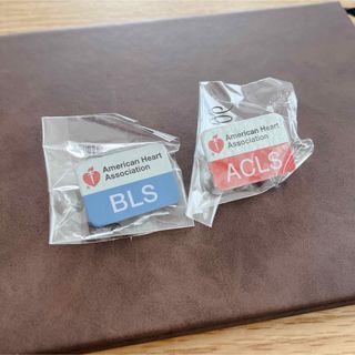 ACLS BLS ピンバッチ AmericanHeartAssociation