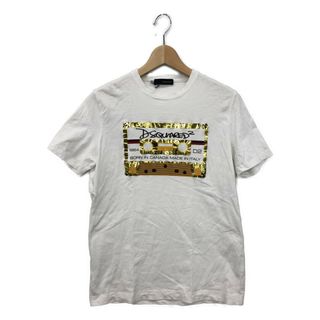 ディースクエアード 半袖Tシャツ カセットテープ メンズ L