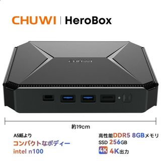 CHUWI - CHUWI 小型デスクトップパソコン HeroBox Intel N100