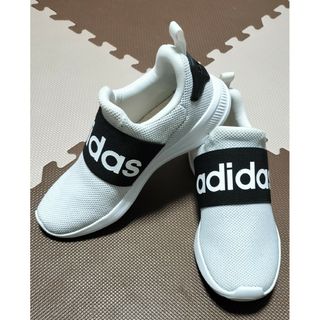 アディダス(adidas)の☆ALS-011 アディダス LRA   スリッポン 灰・黒 26cm(スリッポン/モカシン)