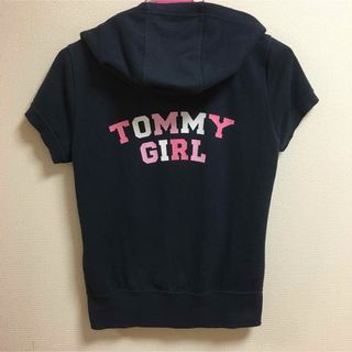 トミーガール(tommy girl)の【美品】トミーガール 半袖パーカー(パーカー)