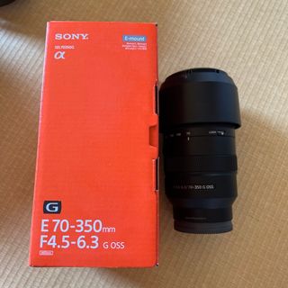 ソニー(SONY)のソニーカメラレンズ　E70-350mm(レンズ(ズーム))