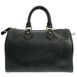 ルイヴィトン(LOUIS VUITTON)のLOUIS VUITTON(ルイヴィトン) ハンドバッグ エピ スピーディ25 M59032 ノワール(ゴールド金具) レザー（LV刻印の入り）(ハンドバッグ)