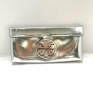 TORY BURCH(トリーバーチ) クラッチバッグ美品  - シルバー レザー