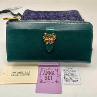 ANNA SUI - 売り切り価格✨ANNA SUI アナスイ ロジェ Lファスナー長財布