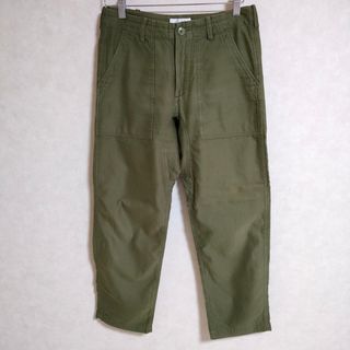 ヤエカ(YAECA)のYAECA LIKEWEAR ベイカーパンツ 78604 サイズM パンツ カーキ タグ表記：OLIVE(SARTIN) レディース ヤエカ【中古】4-0513G△(その他)