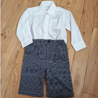 ニシマツヤ(西松屋)のおよばれ服　シャツ　パンツ　95センチ　100センチ(ドレス/フォーマル)