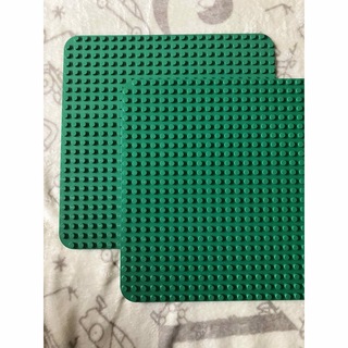 レゴ(Lego)のLEGO デュプロ　基礎版２枚(積み木/ブロック)