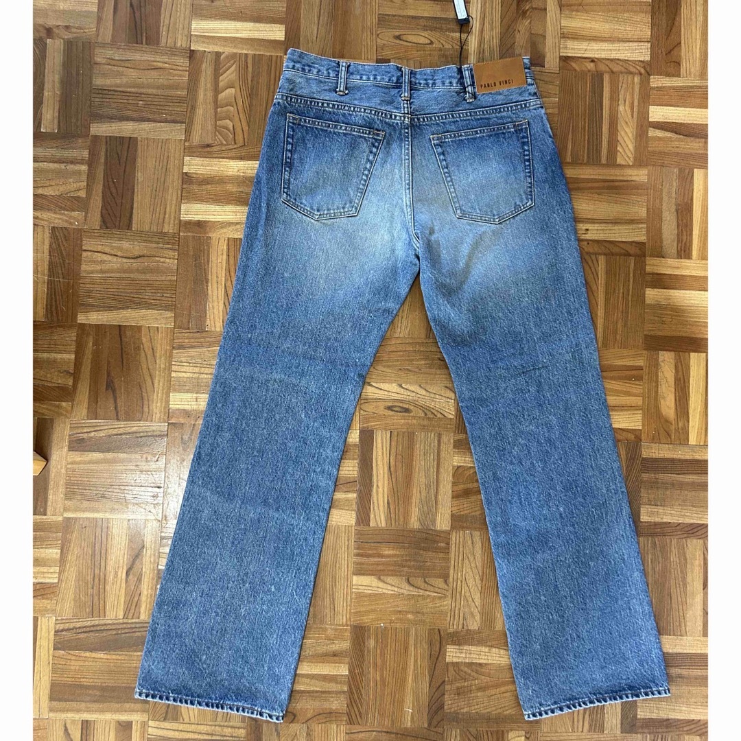 Pablo vinci Knee patch remake denim L Pablo vinci Knee patch remake denim L