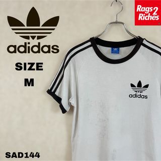 アディダス(adidas)のADIDAS アディダス サイドライン ワンポイント フロッキープリントTシャツ(Tシャツ/カットソー(半袖/袖なし))