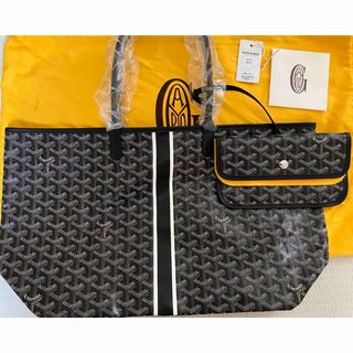 GOYARD - ゴヤール　サンルイPM ブラック　マーカージュ入り　国内購入品　美品