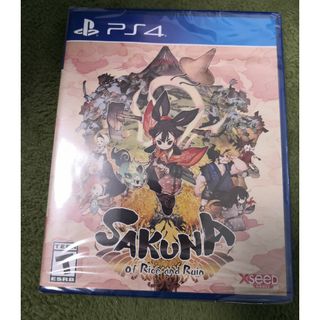 プレイステーション4(PlayStation4)の北米版 天穂のサクナヒメ Sakuna of Rice and Ruin(家庭用ゲームソフト)