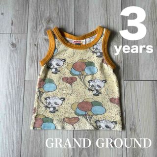 ミキハウス(mikihouse)の美品◎ GRAND GROUND タンクトップ　3  90 95(Tシャツ/カットソー)