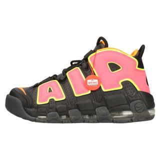 ナイキ(NIKE)のNIKE ナイキ WMNS AIR MORE UPTEMPO HOT PUNCH ウィメンズ エアモアアップテンポ ローカットスニーカー ピンク/ブラック US10/27cm 917593-002(スニーカー)