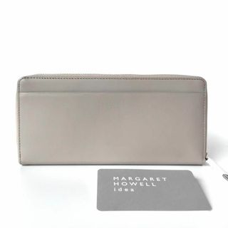 マーガレットハウエル(MARGARET HOWELL)の【新品】マーガレットハウエル✨ロースバリーラウンドファスナー 長財布 グレー(財布)