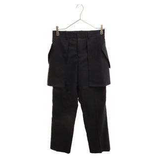 シャリーフ(SHAREEF)のSHAREEF シャリーフ 21SS LAYERED EASY SLACKS レイヤード イージー スラックス パンツ ブラック 21532009(その他)