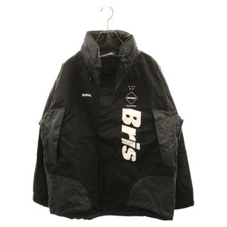 エフシーアールビー(F.C.R.B.)のF.C.R.B./F.C.Real Bristol/FCRB エフシーアールビー/エフシーレアルブリストル 20SS TOUR JACKET ロゴワッペン プリント ナイロン ツアージャケット ブラック/グレー FCRB-200035(ナイロンジャケット)