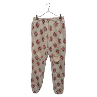 SAINT MICHAEL セントマイケル 21SS Heart Sweat Pant ダメージ加工ハート スウェットパンツ ベージュ SM-S21-0000-029(その他)