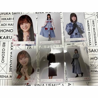 サクラザカフォーティシックス(櫻坂46)の櫻坂46 生写真 田村保乃　大園玲(アイドルグッズ)