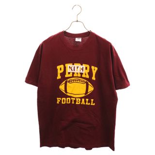 KITH キス Vintage Perry Football Tee ヴィンテージ ペリーフットボールロゴプリント 半袖Tシャツ レッド(Tシャツ/カットソー(半袖/袖なし))