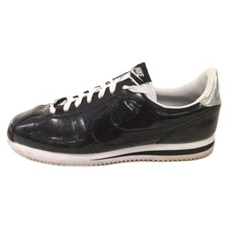 ナイキ(NIKE)のNIKE ナイキ CORTEZ BASIC PREM QS コルテッツ ベーシック エナメル ローカットスニーカーシューズ ブラック US9.5 819721-001(スニーカー)