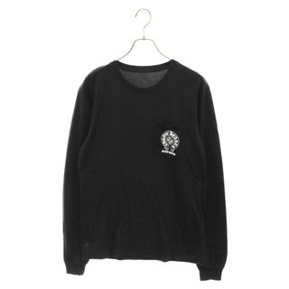 クロムハーツ(Chrome Hearts)のCHROME HEARTS クロムハーツ New York L/S Tee ニューヨーク限定ホースシューロングスリーブ長袖Tシャツ ブラック(Tシャツ/カットソー(七分/長袖))