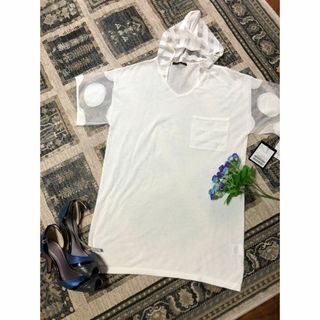 タグ付き未使用品　高級☆　カットソー　半袖　定価29000円♡　サイズ40(Tシャツ(半袖/袖なし))