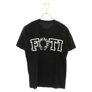 クロムハーツ(Chrome Hearts)のCHROME HEARTS クロムハーツ FOTI LOGO TEE フロントフォティ ロゴ半袖Tシャツ ブラック(Tシャツ/カットソー(半袖/袖なし))