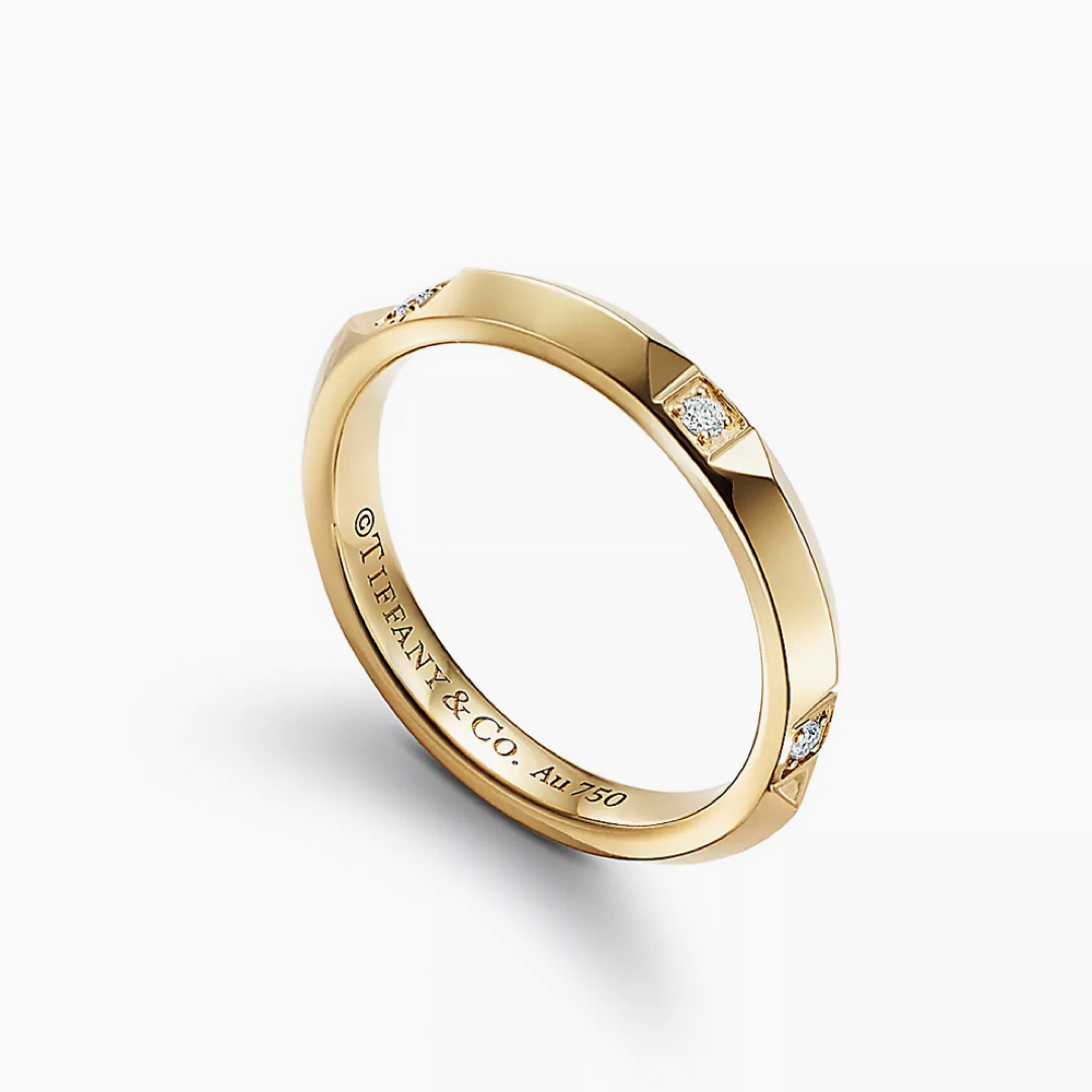 Tiffany & Co. - ティファニー バンドリング ダイヤモンド 18K Tiffany & Co. - ティファニー バンドリング ダイヤモンド 18K