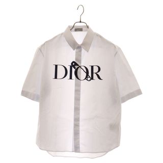 DIOR ディオール 20AW Dior and Judy Blame S/S Shirt ディオールアンドジュディブレイム 半袖シャツ ホワイト 043C599C5011