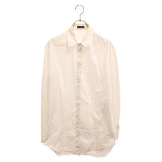 アンドゥムルメステール(Ann Demeulemeester)のANN DEMEULEMEESTER アンドゥムルメステール 21AW DO SLOUCHY SHIRT コットン ロング 長袖 シャツ ホワイト 2102-W-SH23-125-001(シャツ)